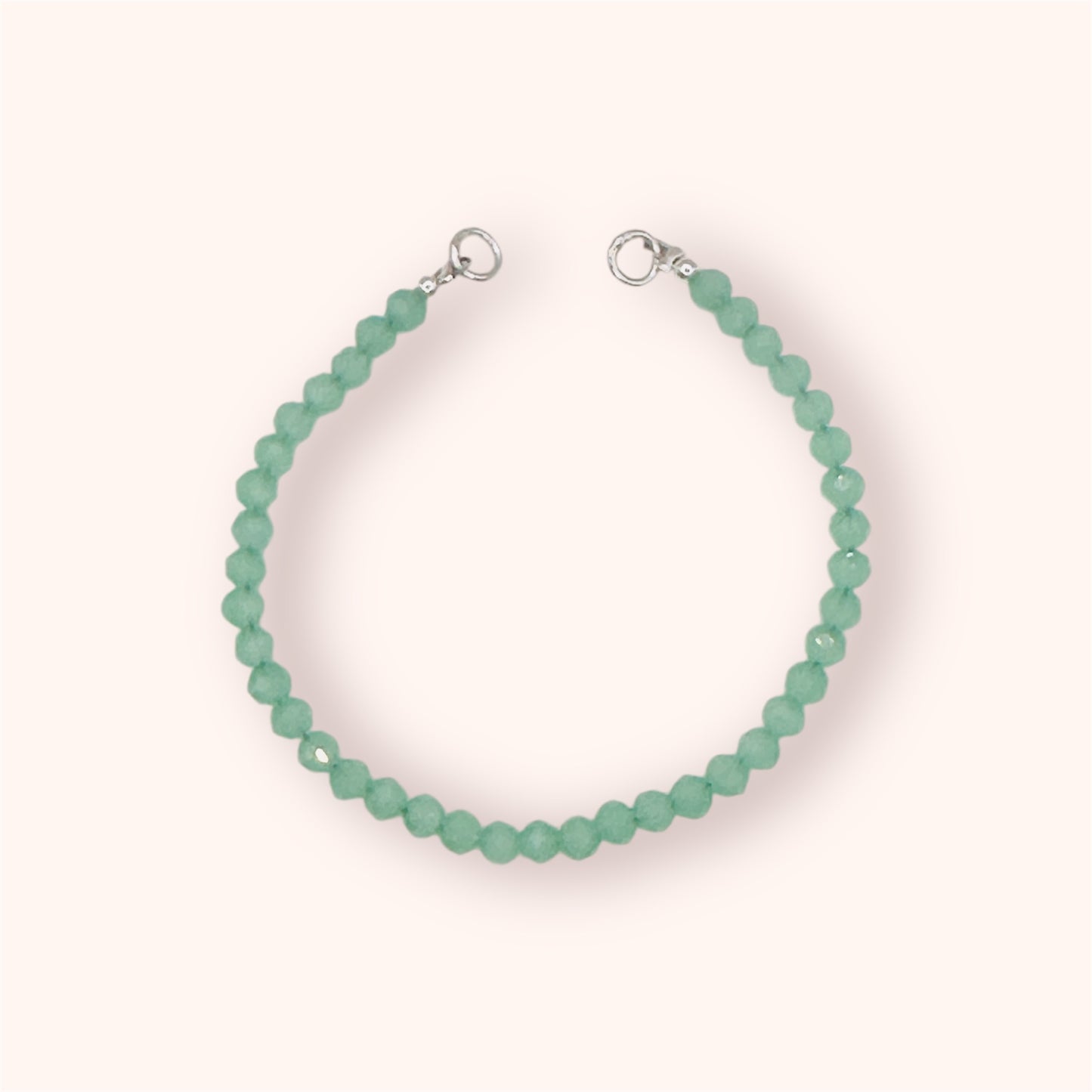 Brazalete cristales verde