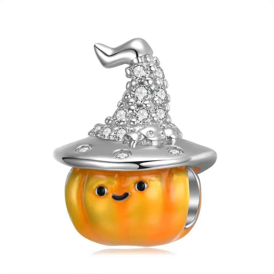 Charm Calabaza con Sombrero