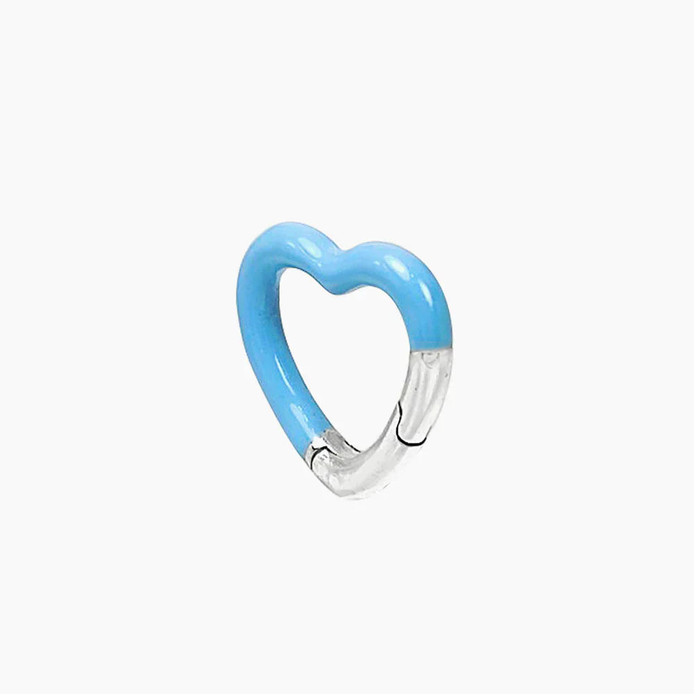 PLAY HEART ENAMEL BASIC LIGHT BLUE