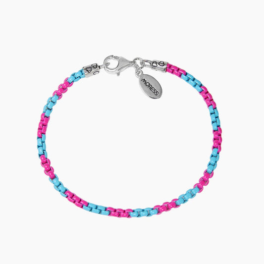 Pop Bracelet Blue Lush/ Pink Crush