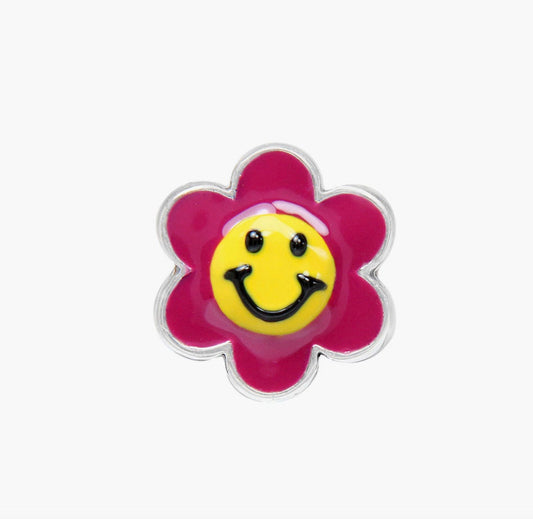 Smiley Flower - Pink