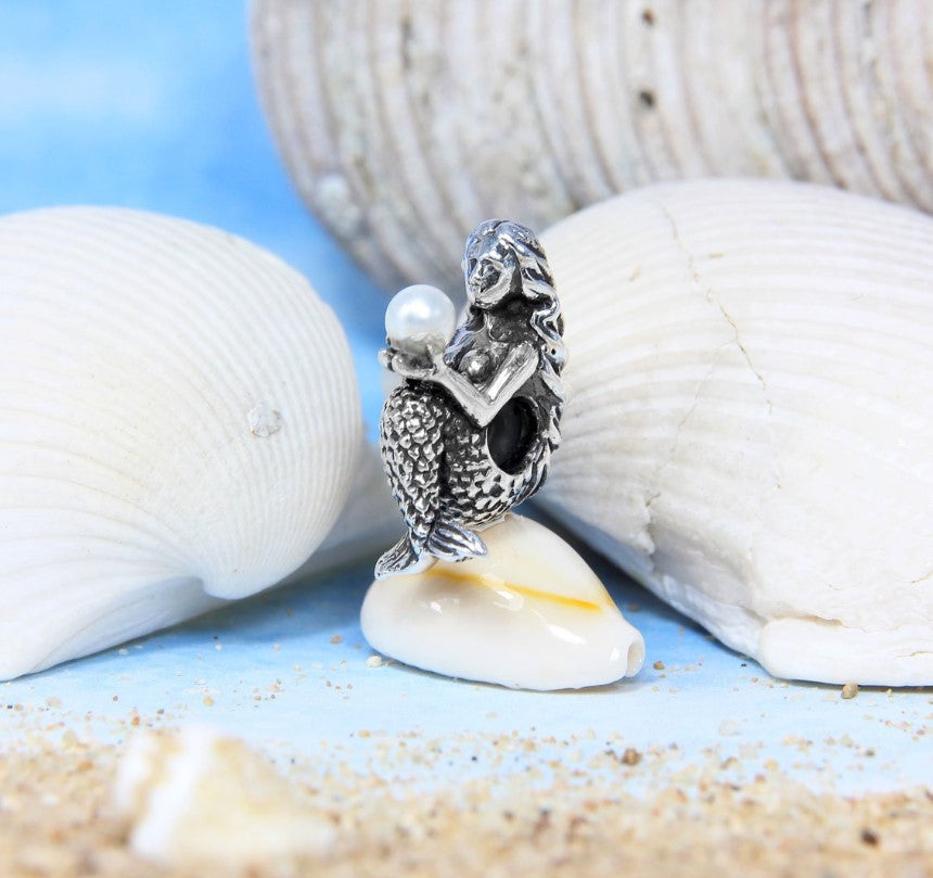 Mermaid pearl stopper